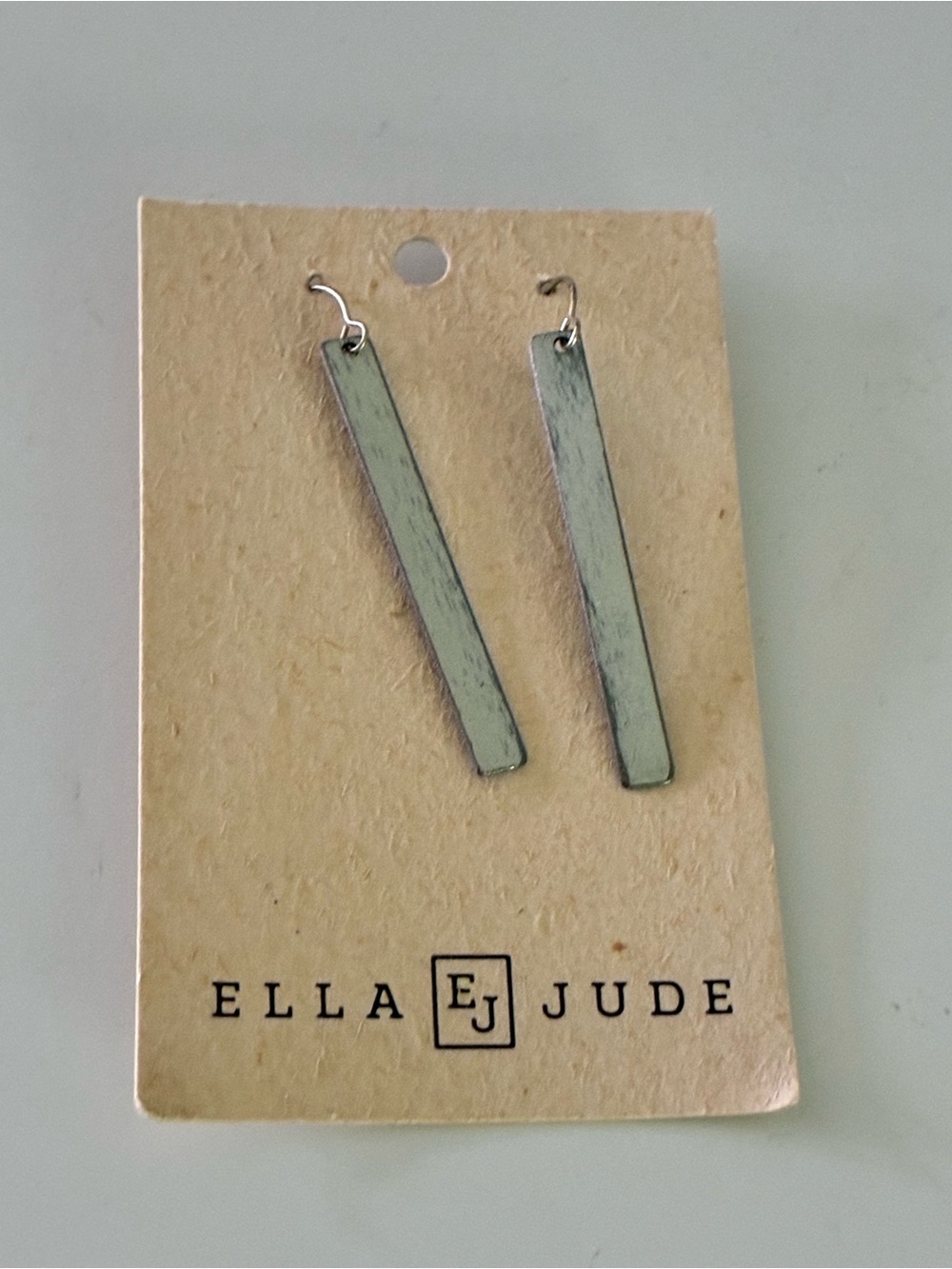 Ella Jude Brush Steel 2” Dangle Bars